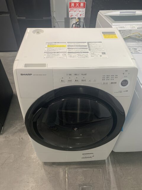 SHARP 2022年製　7kg ドラム式洗濯機 中古品販売