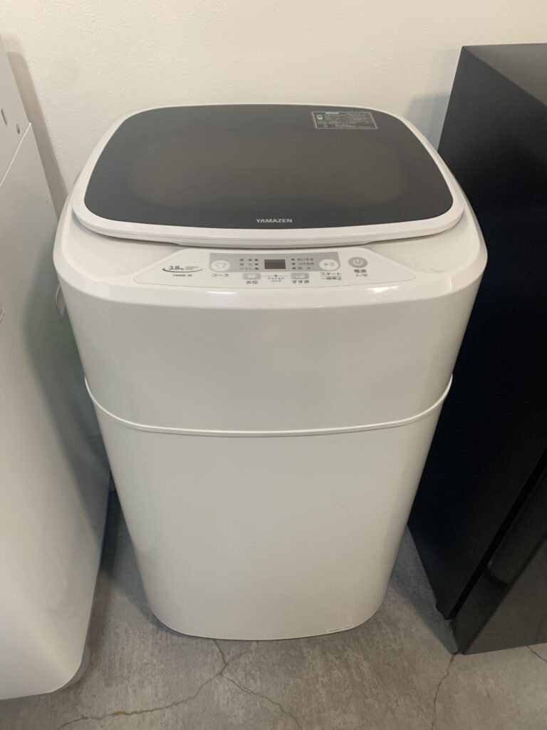 YAMAZEN 2025年製　3.8kg 洗濯機 中古品販売