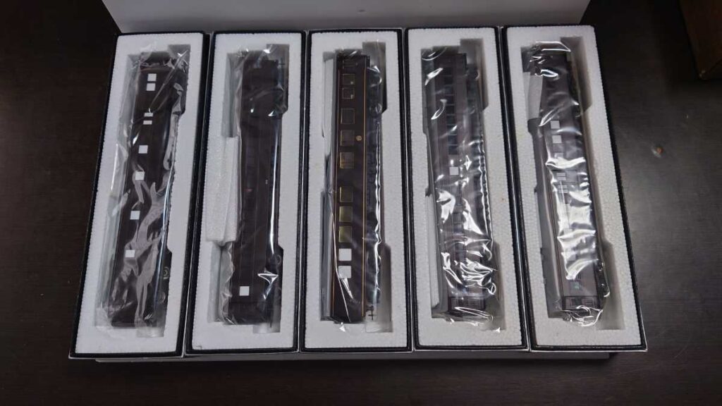 HOゲージ エンドウ模型 御料車 新1号編成 5両