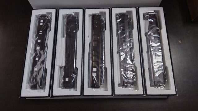 HOゲージ エンドウ模型 御料車 新1号編成 5両