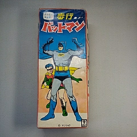 バンダイ バットマン ソフビ人形 ブリキ玩具