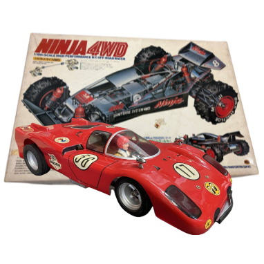 旧モデルやビンテージラジコンカーの買取イメージ