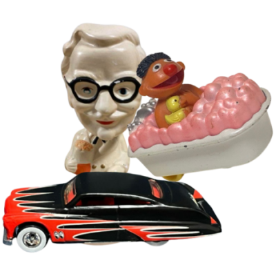 広島でアメトイ買取ならトレジャーマーケット 箱なし年代物のヴィンテージキャラクターフィギュアも高額買取