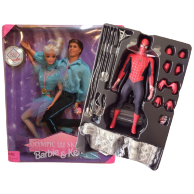 広島でアメトイ買取ならトレジャーマーケット バービーやスパイダーマンの箱入り品も即現金化