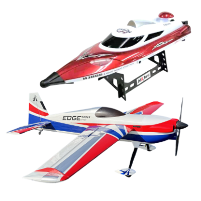 ラジコンボートやラジコン飛行機の買取イメージ