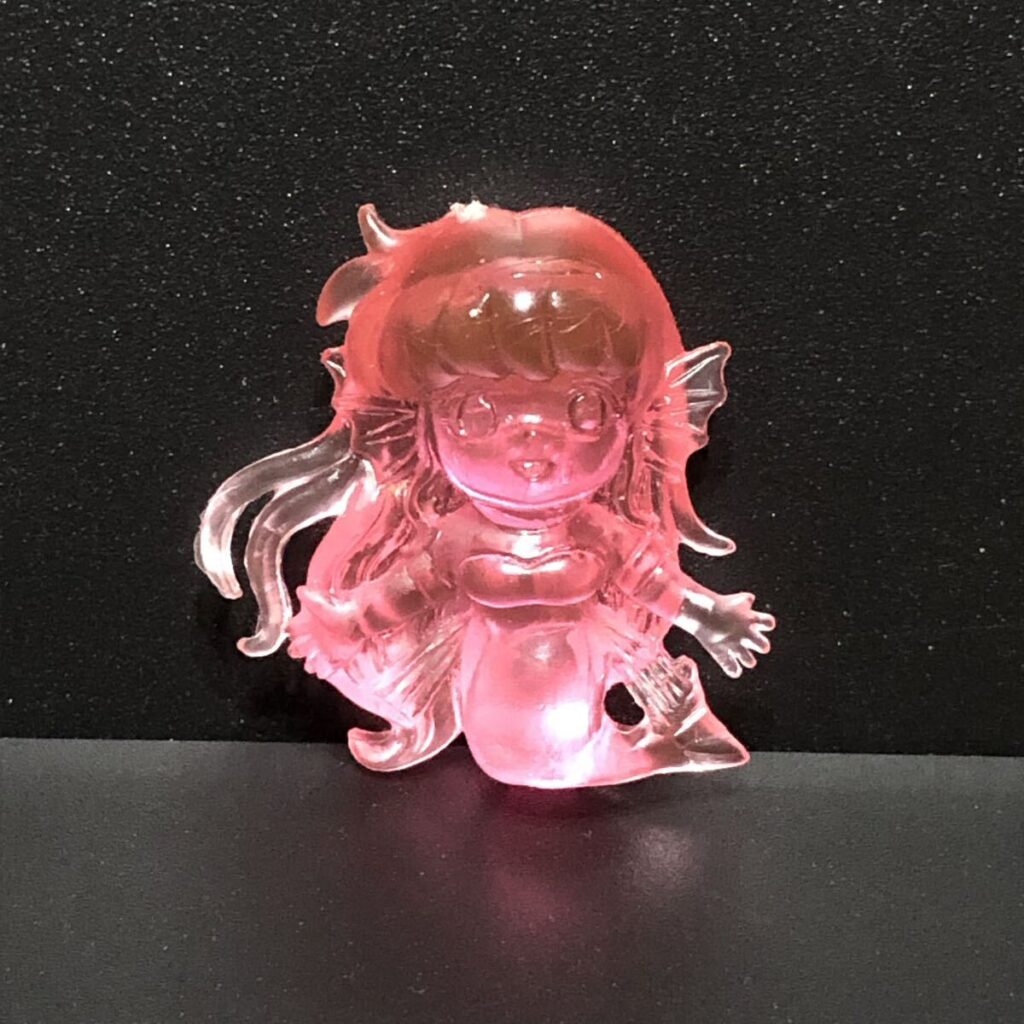 ぷよぷよ うろこさかな人魚 クリア消しゴム フィギュア