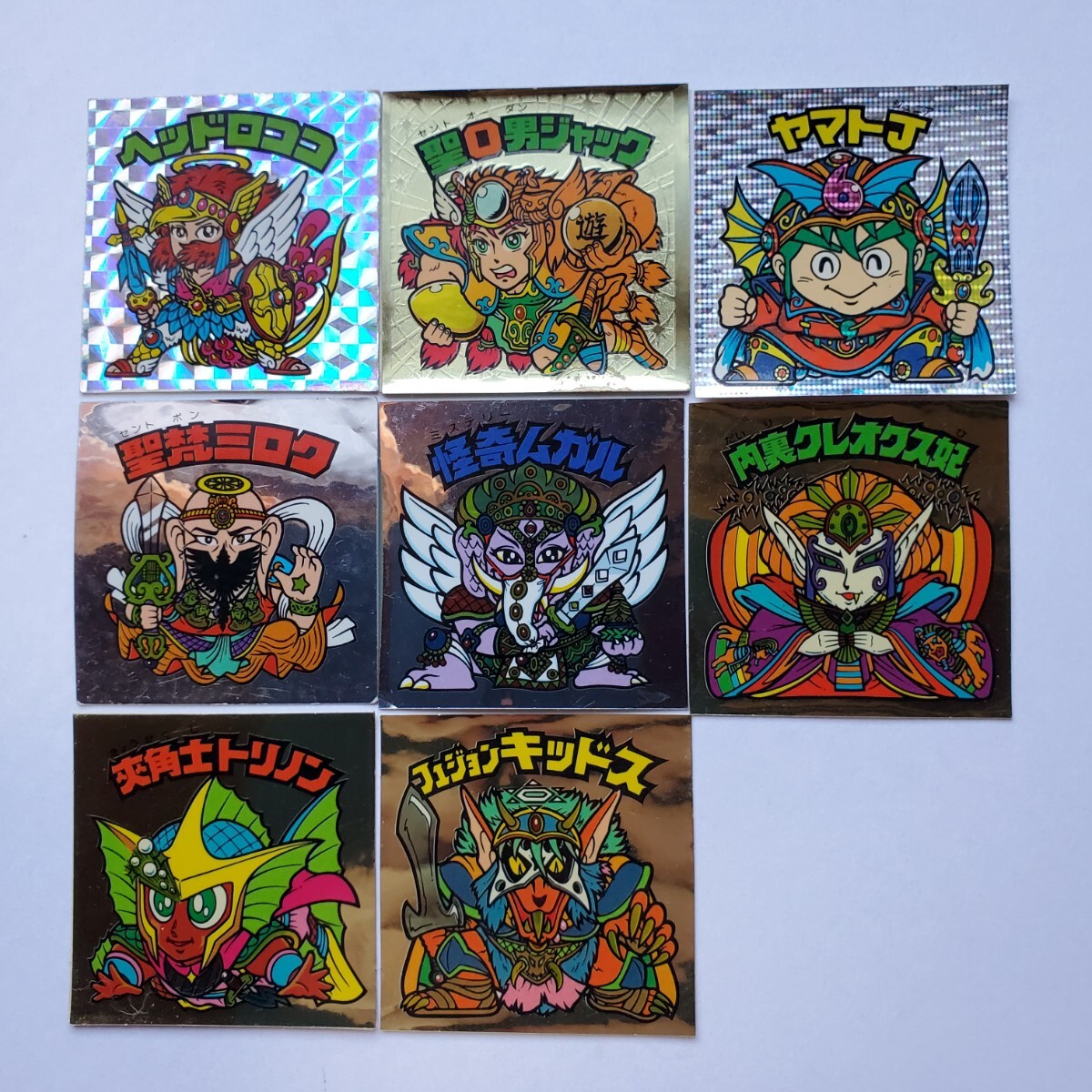 ビックリマン 伝説復刻版 シール 8枚セット