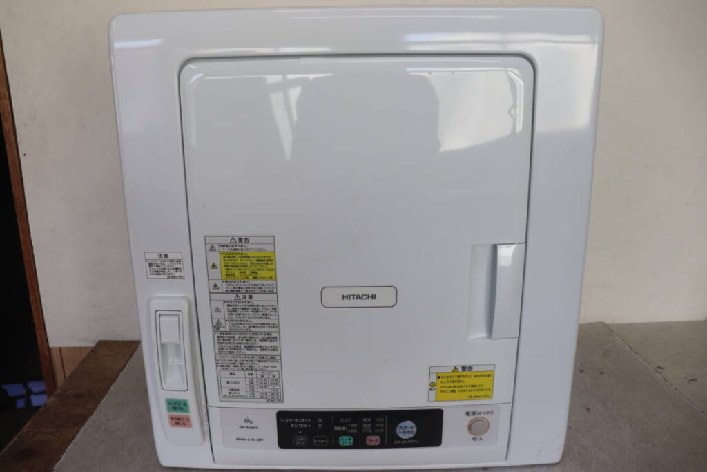 日立 除湿型電気衣類乾燥機 DE-N60WV
