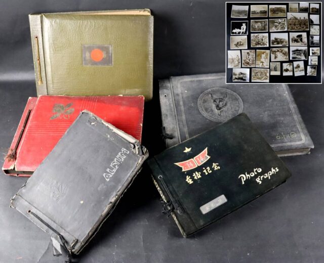 戦前古写真 満州 台湾 関係資料 約750枚 アルバム5冊