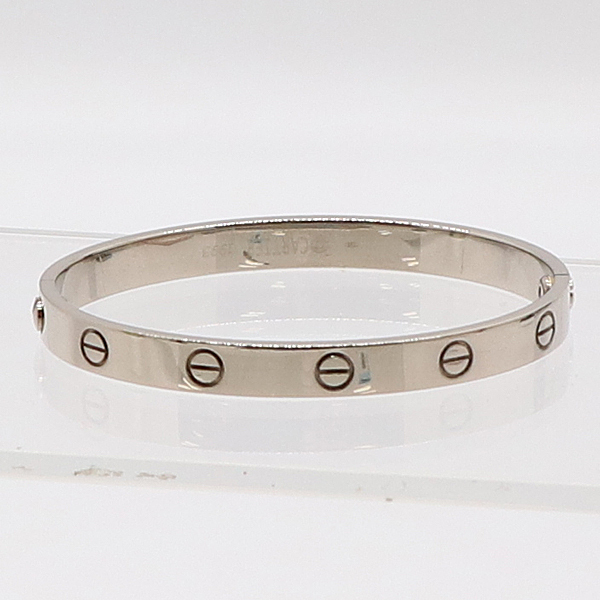 カルティエ ラブブレス 750WG #17