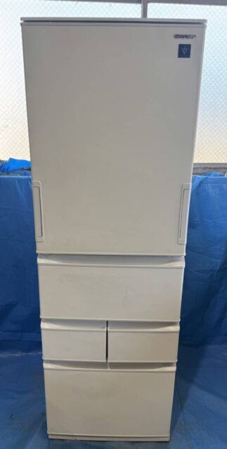 SHARP シャープ SJ-P410M-W 冷蔵庫 408L 5ドア
