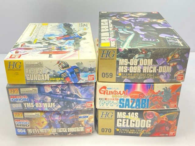 バンダイ HG 1/144 YMS-03 ヴァッフ ガンプラ まとめて 買取実績