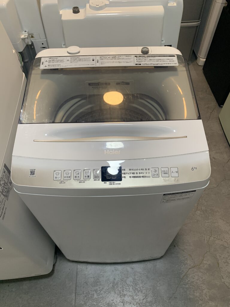 Haier 2023年製　6kg 洗濯機 中古品販売