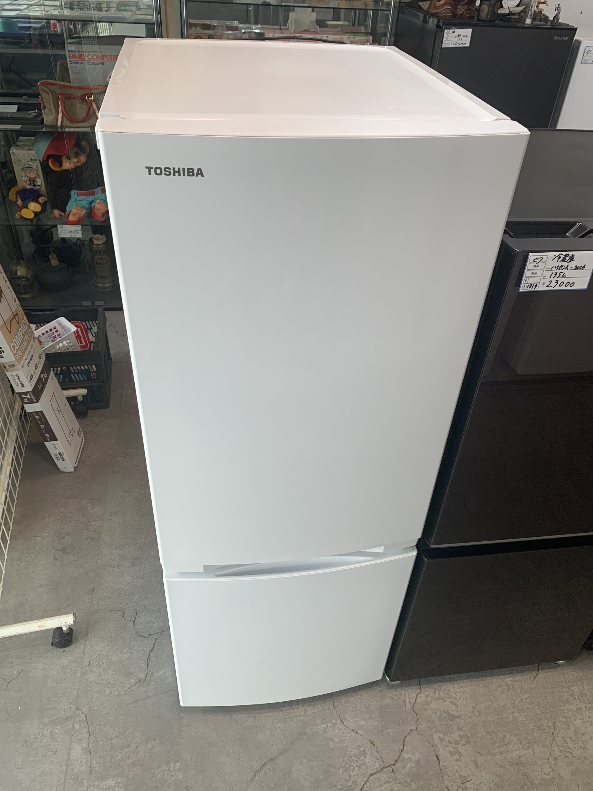 TOSHIBA 2025年製　153L ノンフロン冷凍冷蔵庫 中古品販売
