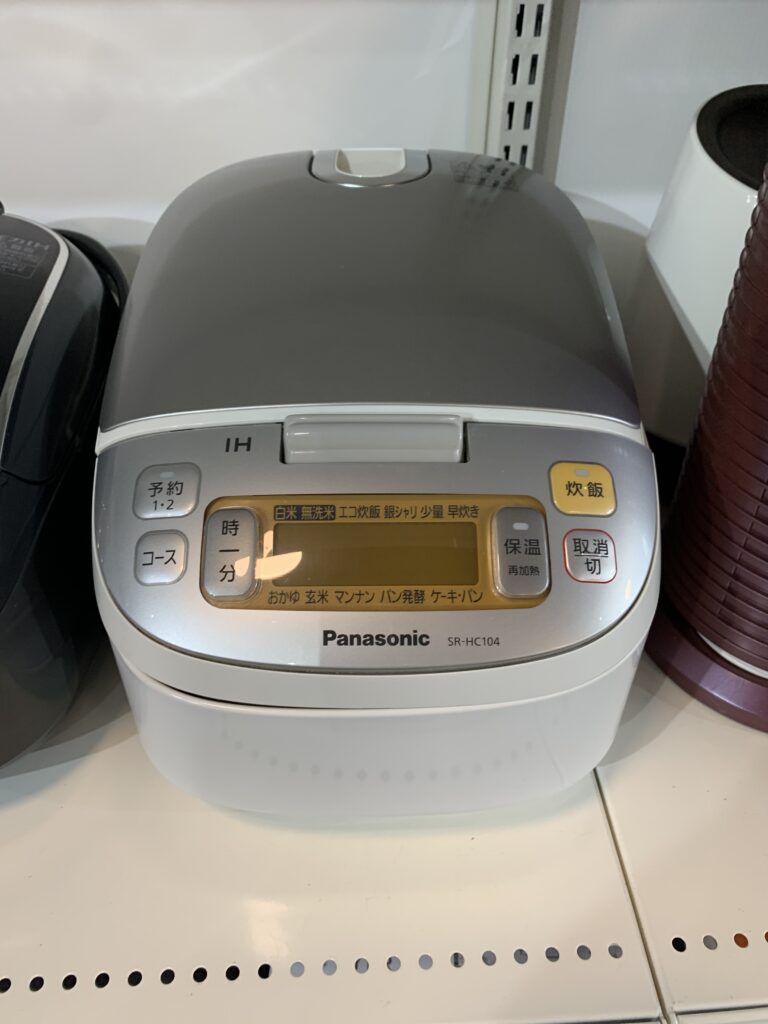 Panasonic 2015年製　5合炊き　炊飯器 中古品販売