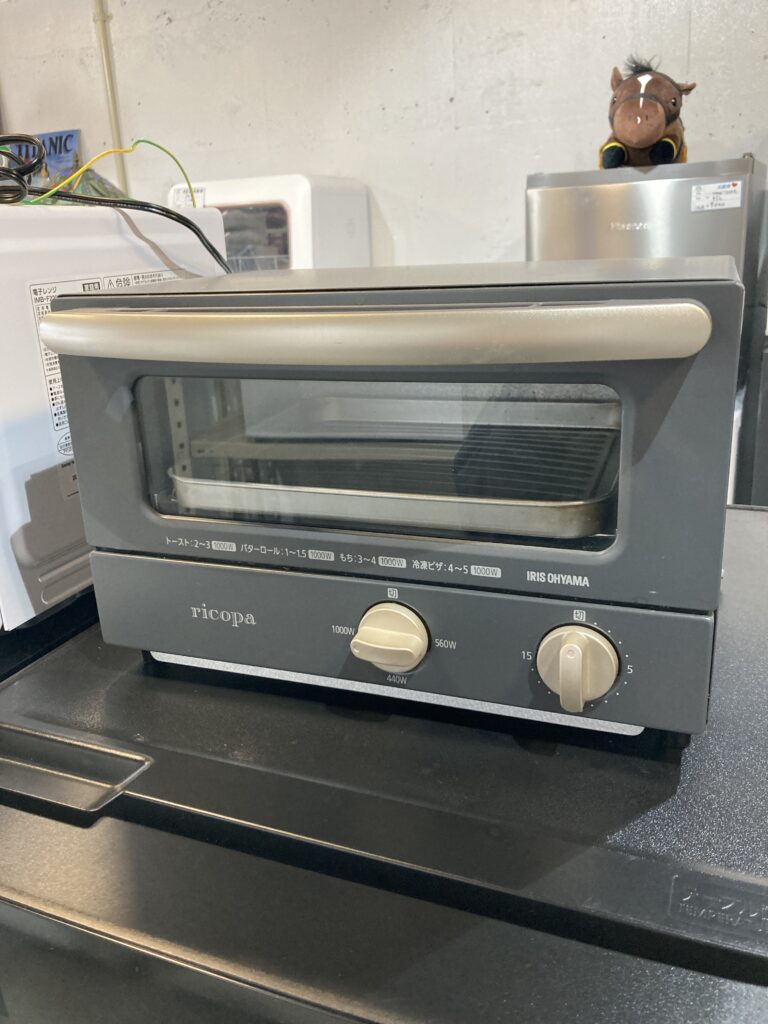 アイリスオーヤマ 2021年製 オーブントースター 中古品販売