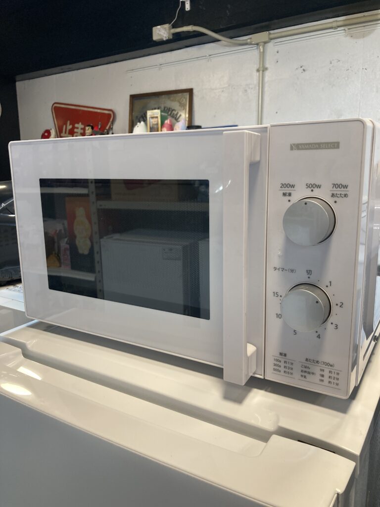 ヤマダホールディングス 2022年製 60Hz 電子レンジ 中古品販売