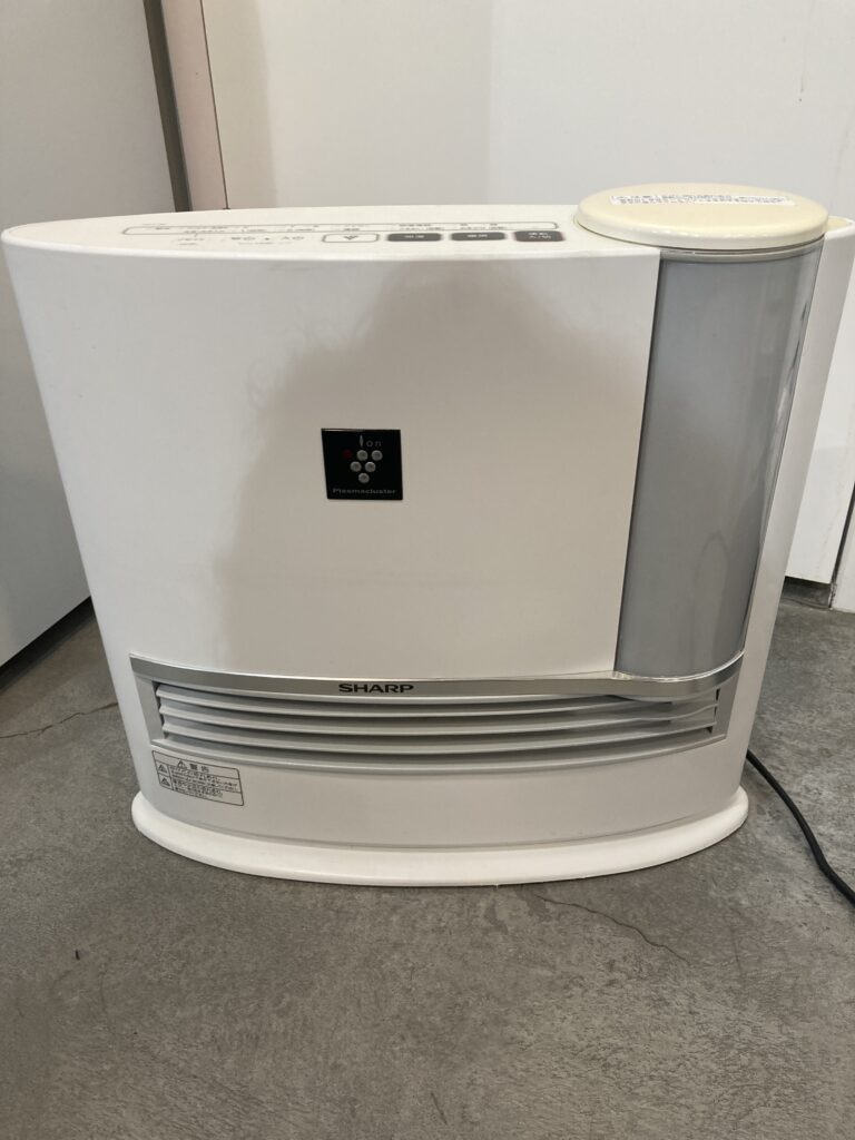 SHARP 2021年製 加湿セラミックファンヒーター 中古品販売