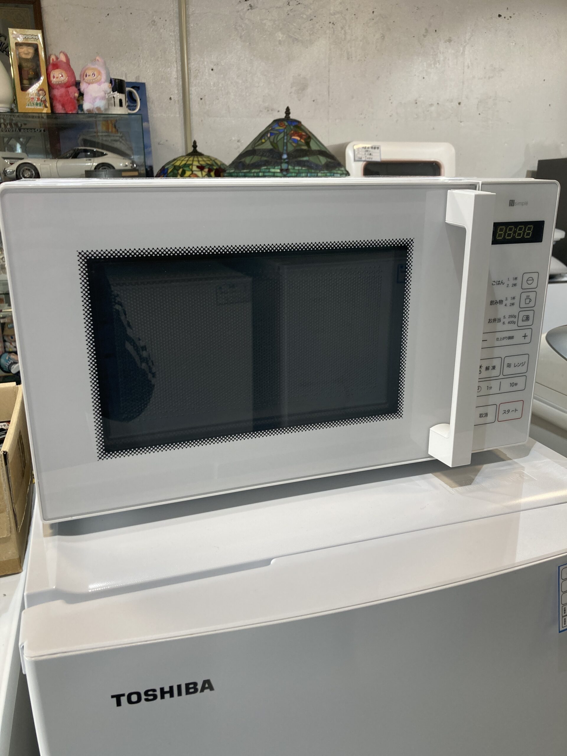 ニトリ 2025年製電子レンジ 中古品販売