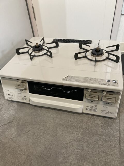 リンナイ 2021年製 ガスコンロ 都市ガス 中古品販売