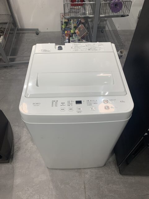 RORO 2023年製　4.5kg 洗濯機 中古品販売