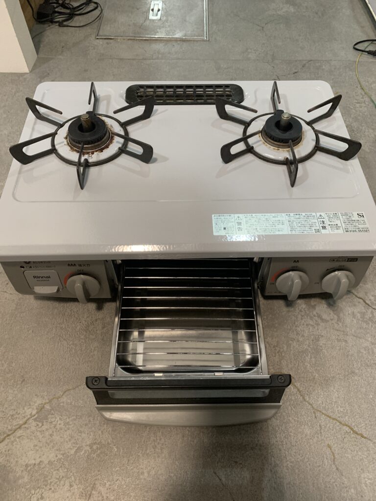 Rinnai 2024年製　LPガス　ガスコンロ 中古品販売