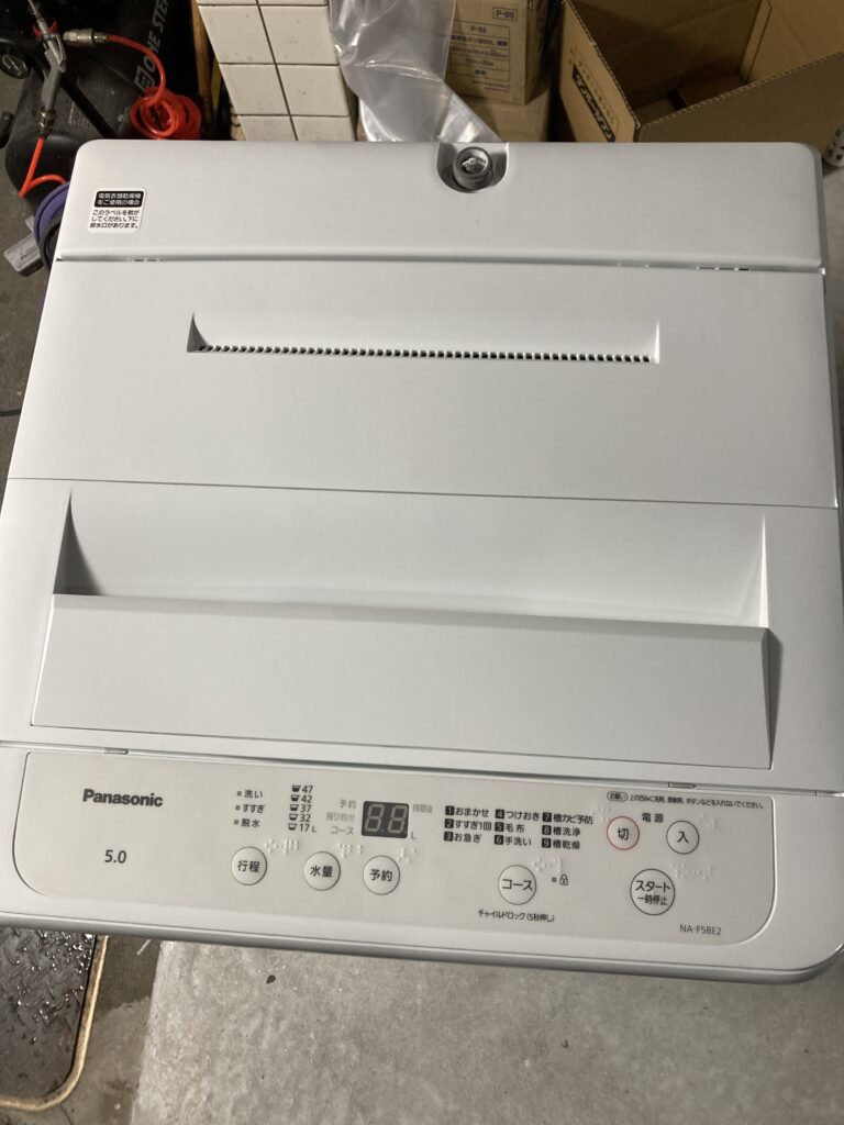 Panasonic 2023年製 5.0kg 洗濯機 中古品販売