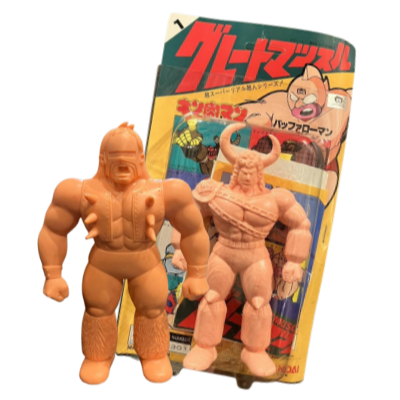 キン消しまとめセットと台紙付き当時物の買取イメージ