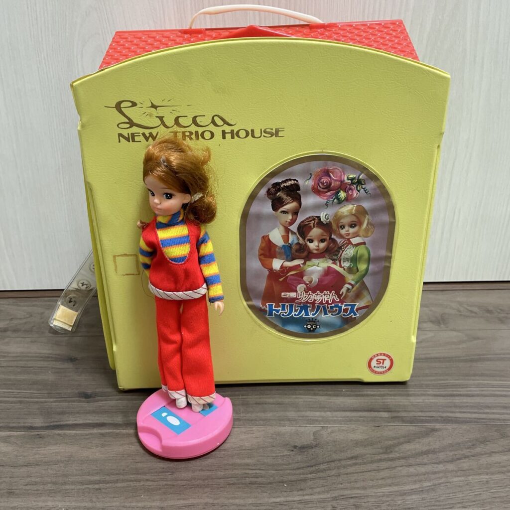 昭和レトロ ニュートリオハウス リカちゃん 着せ替え人形