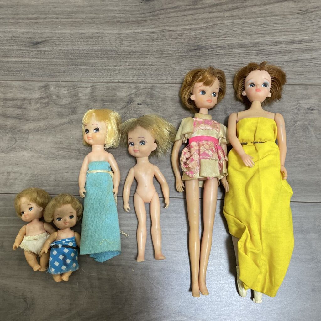 TAKARA リカちゃん人形 着せ替え人形 昭和レトロ