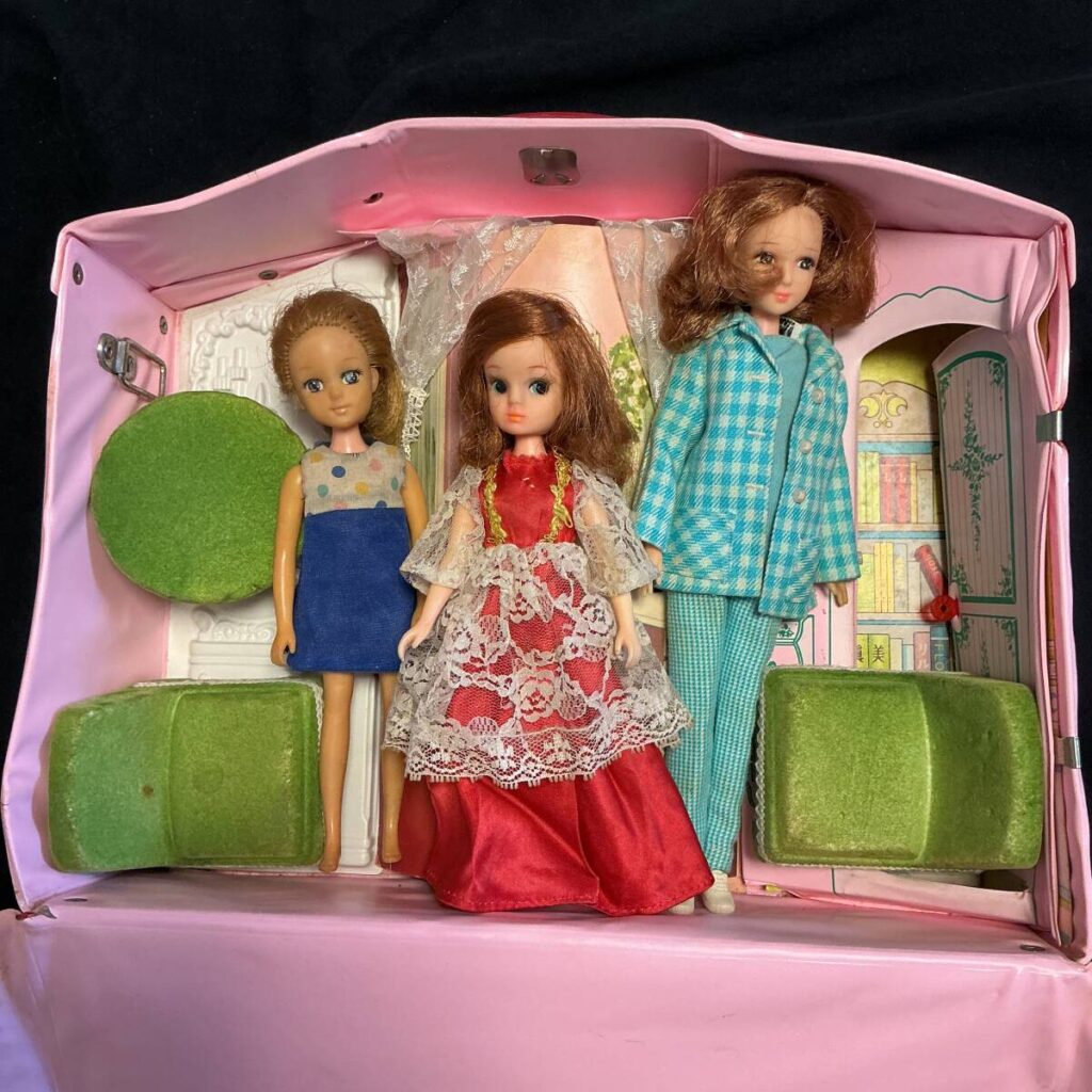 リカちゃん人形 初代リカ いずみ ママ ドールケースセット