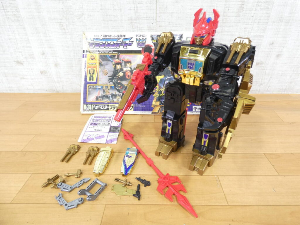 タカラ トランスフォーマー D-311 ヘッドマスター ブラックザラック