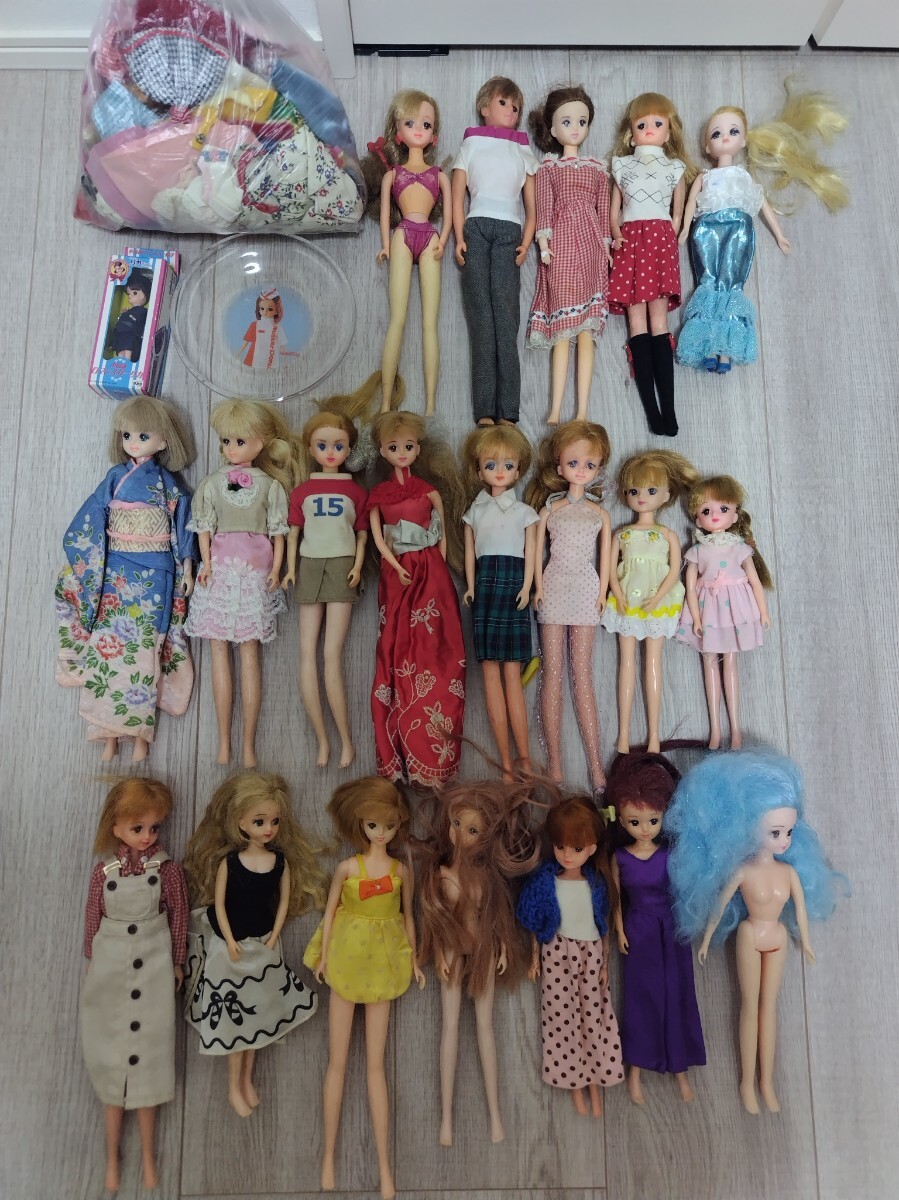 リカちゃん 着せ替え人形 まとめ売り タカラ 当時物