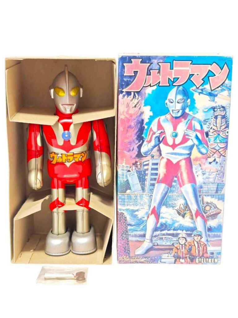 ビリケン商会 ウルトラマン ゼンマイ ブリキ玩具 24cm