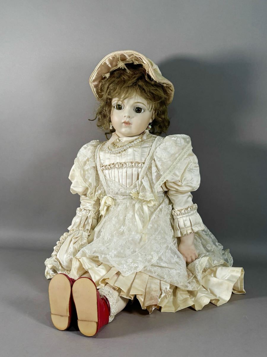 ブリュージュン BRU JNE 13 ビスクドール 73cm 陶器人形