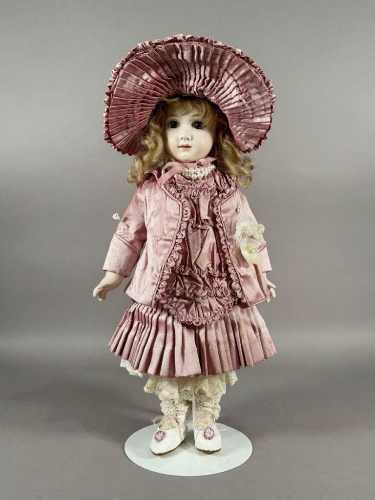 ビスクドール A9T 46cm スタンド付属 陶器人形