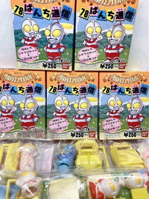 バンダイ ウルトラマングラフィティ 78ばんち通信 全5種 当時物