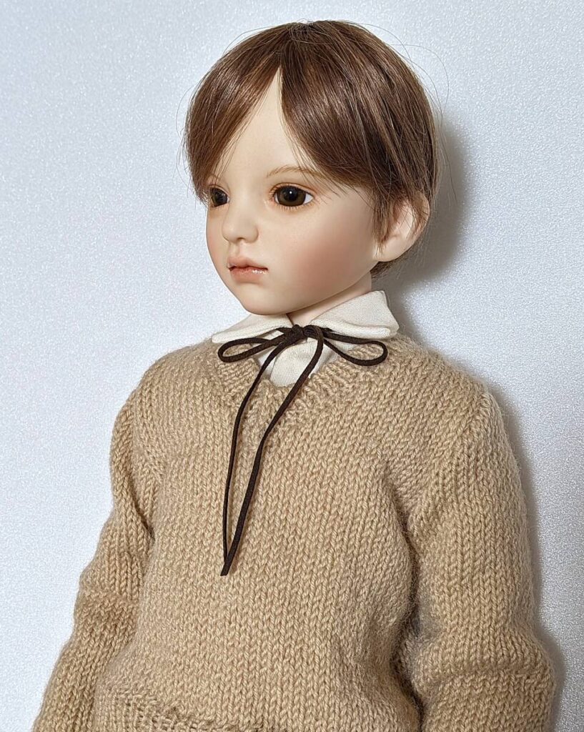 福永のりこ ビスクドール 少年人形 球体関節人形