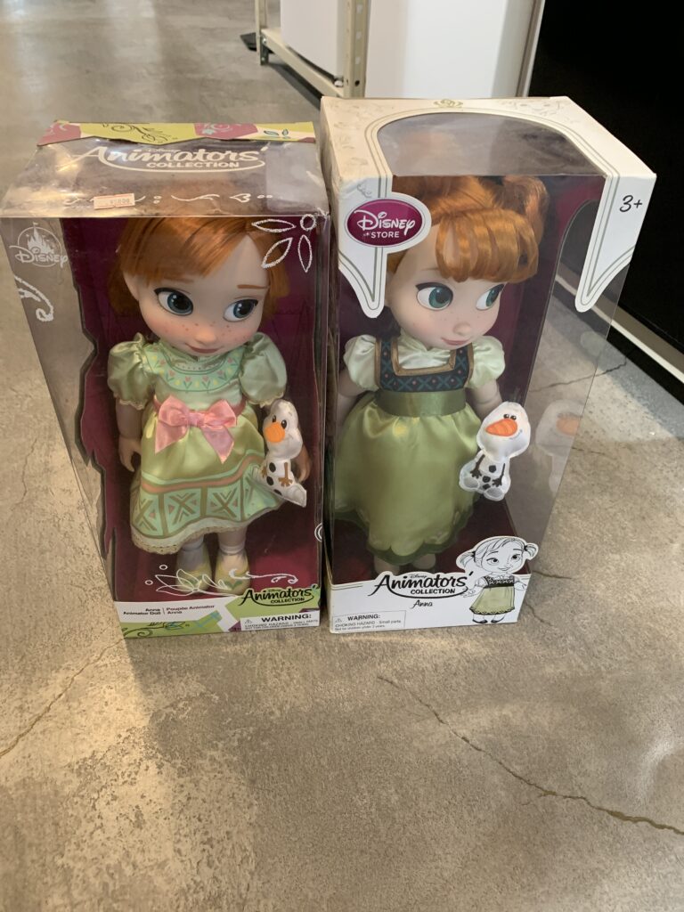 ディズニー　アナと雪の女王　40cm ドール　人形　1点 中古品販売