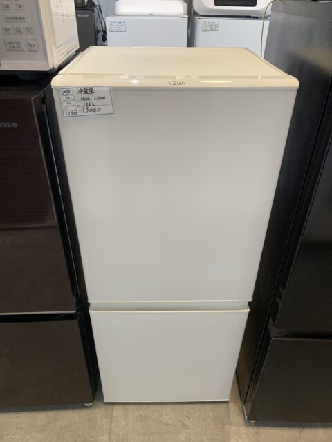 三菱　2020年製　126L 冷蔵庫 中古品販売