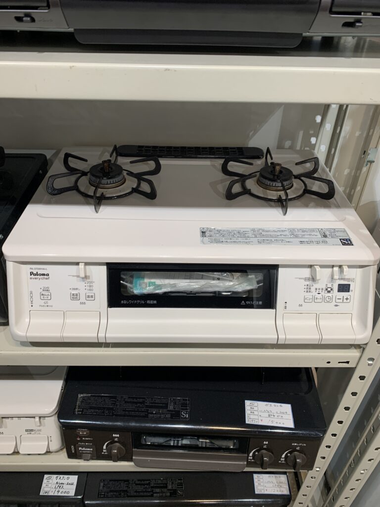 Paloma 2023年製 都市ガス　ガスコンロ　付属品あり 中古品販売