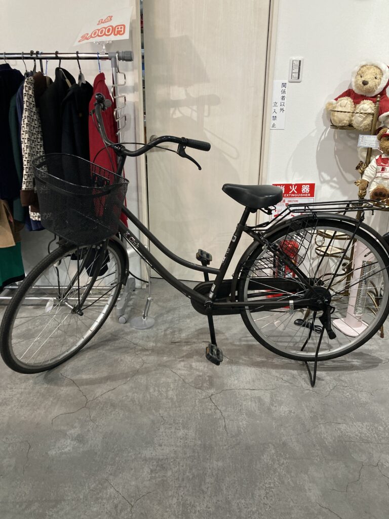 シティサイクル 26インチ 自転車 鍵付き 中古品販売