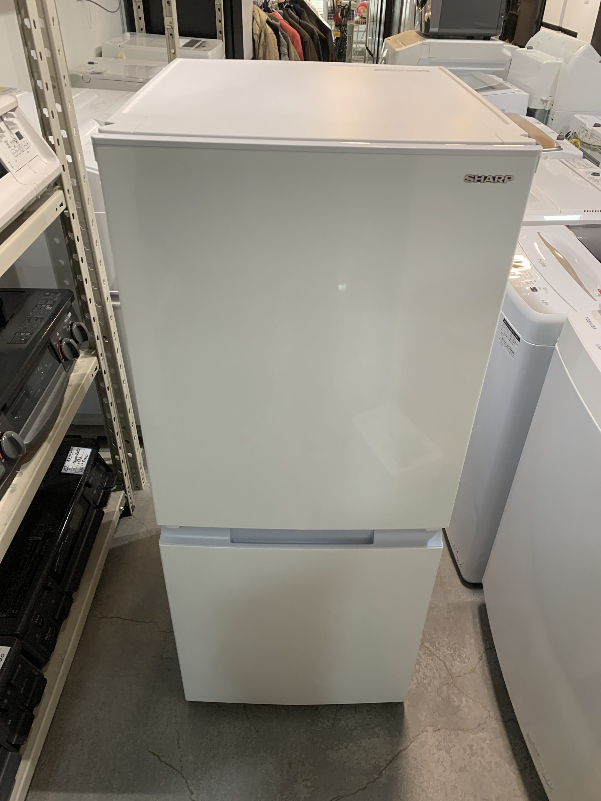 SHARP 2022年製152L 冷凍冷蔵庫 中古品販売