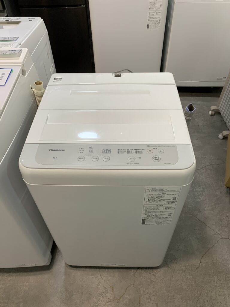 Panasonic 2023年製　5kg 洗濯機 中古品販売