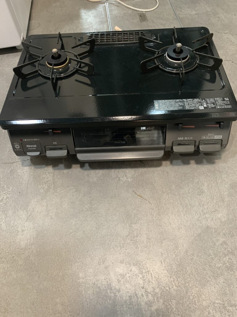リンナイ　2022年製　都市ガス　ガスコンロ 中古品販売