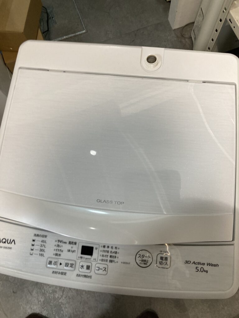 AQUA 2023年製 5.0kg 洗濯機 中古品販売