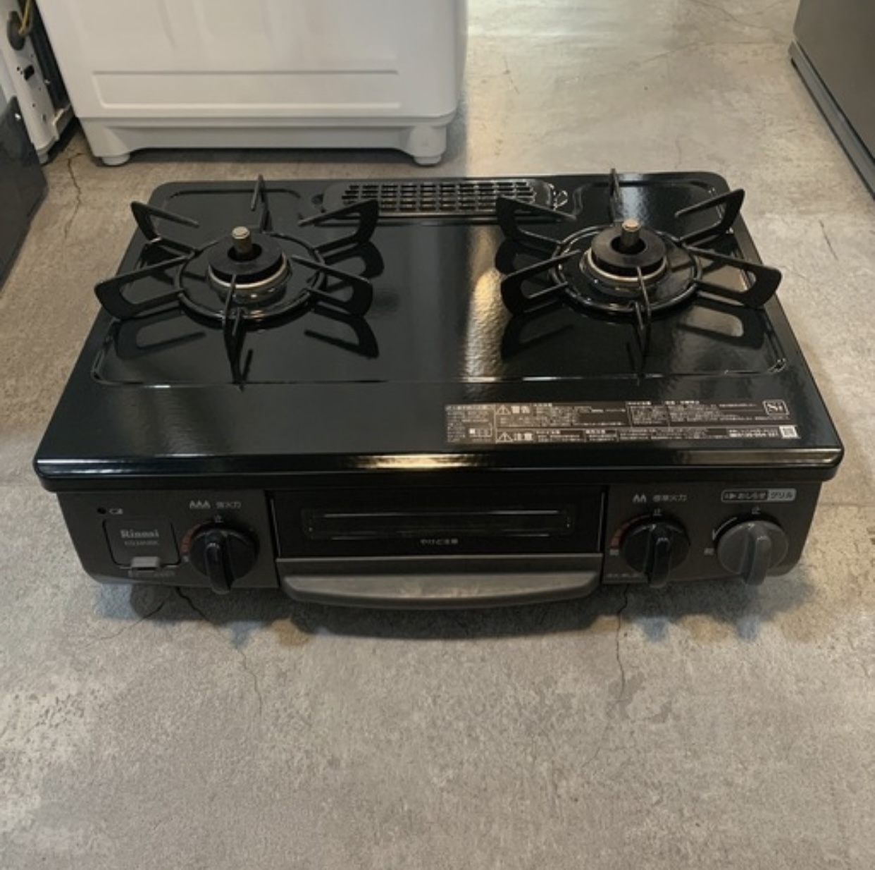 Rinnai 2021年製 都市ガス ガスコンロ 中古品販売