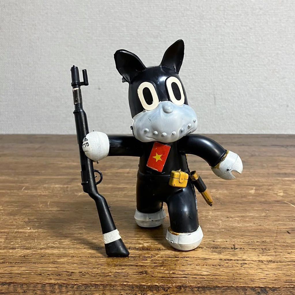 のらくろ 首振り人形 二等兵 田河水泡 昭和レトロ