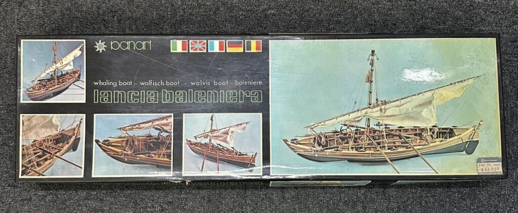 PANART IANCIA BALENIERA ART002 木製船プラモデル