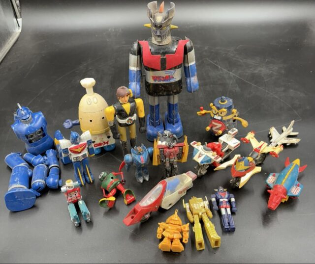 超合金 ソフビ フィギュア玩具セット マジンガーZ 忍者キャプター